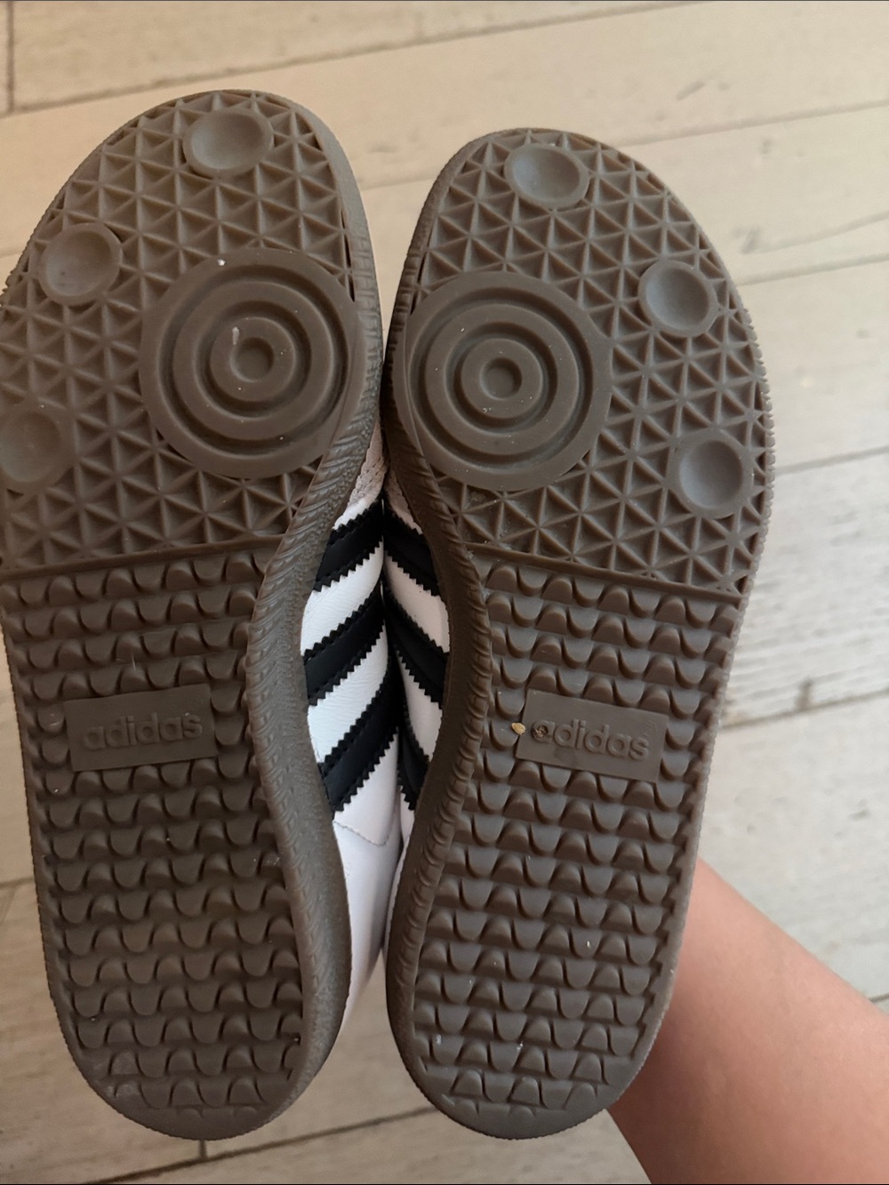 Adidas Samba OG White and Black Shoes - Picture 6 of 6